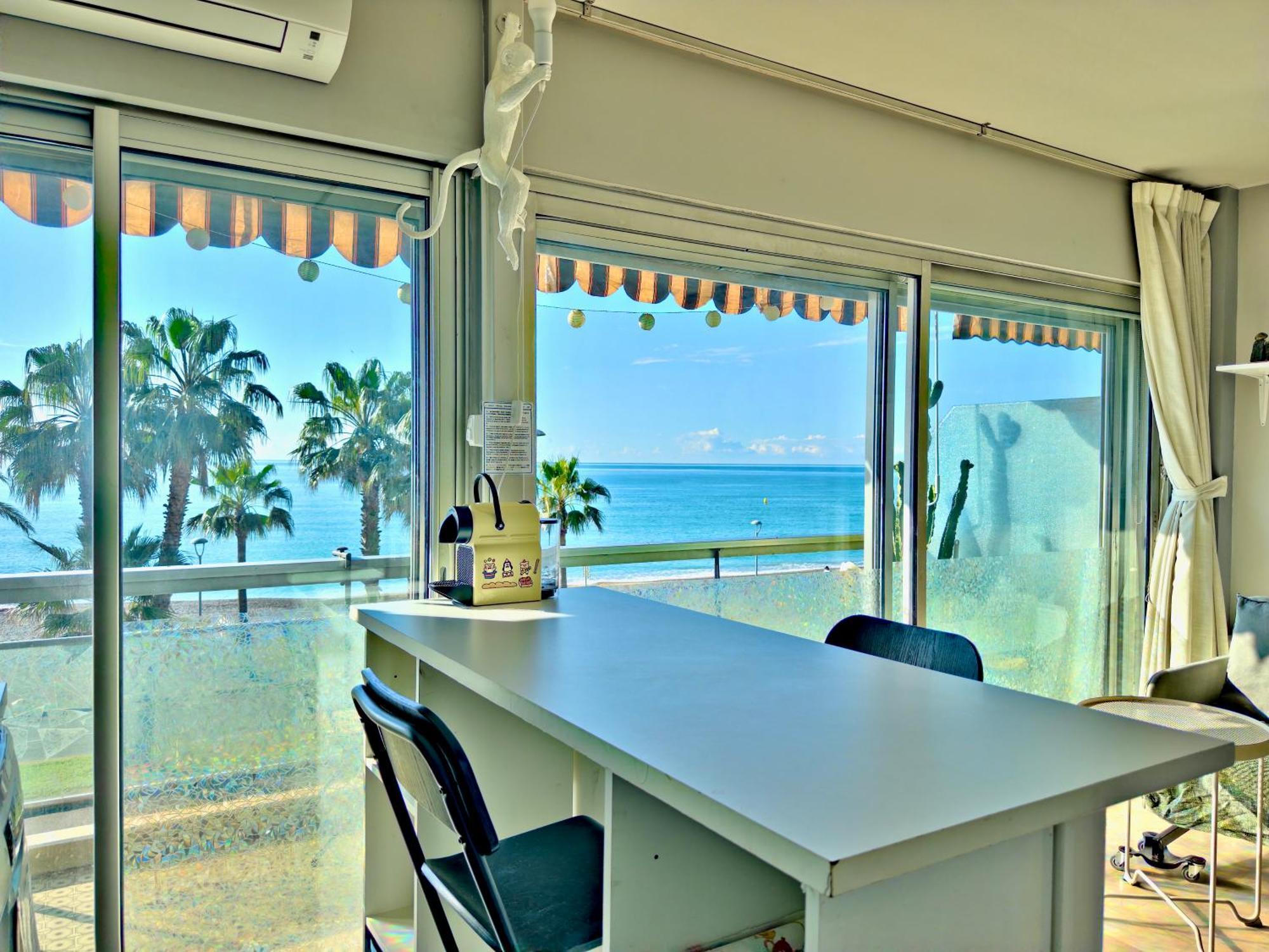 Panoramic Sea View Studio 24H Checkin Cagnes-sur-Mer Exterior photo
